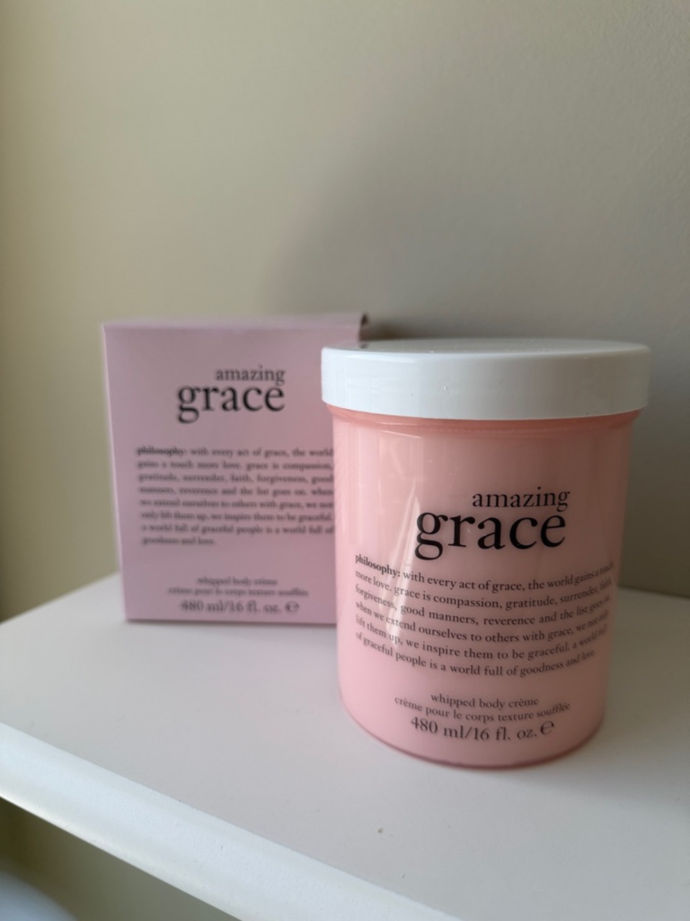 Philosophy Amazing Grace Whipped Body Creme - Pink